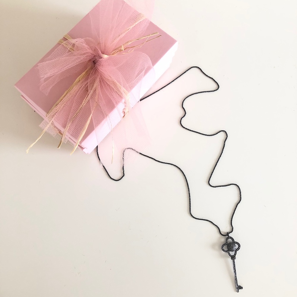 Diamond Key Pendant